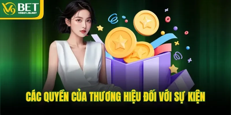 Các quyền của thương hiệu đối với sự kiện