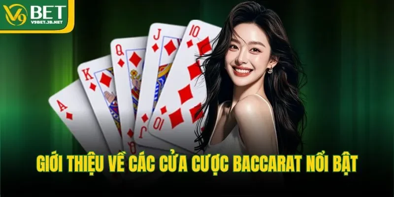 Giới thiệu về các cửa cược Baccarat nổi bật